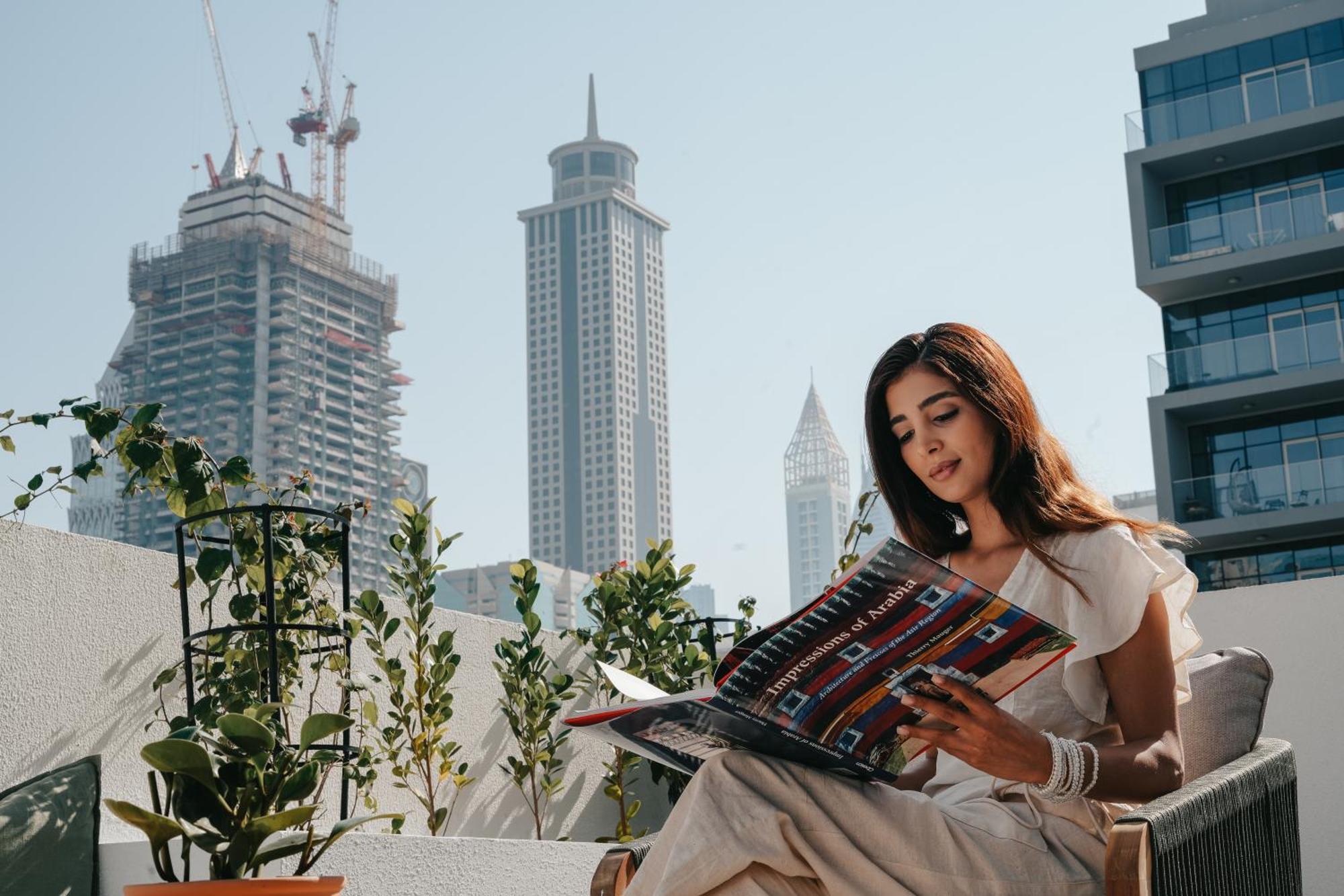 Shada Hotel Jumeirah Garden Dubaj Kültér fotó