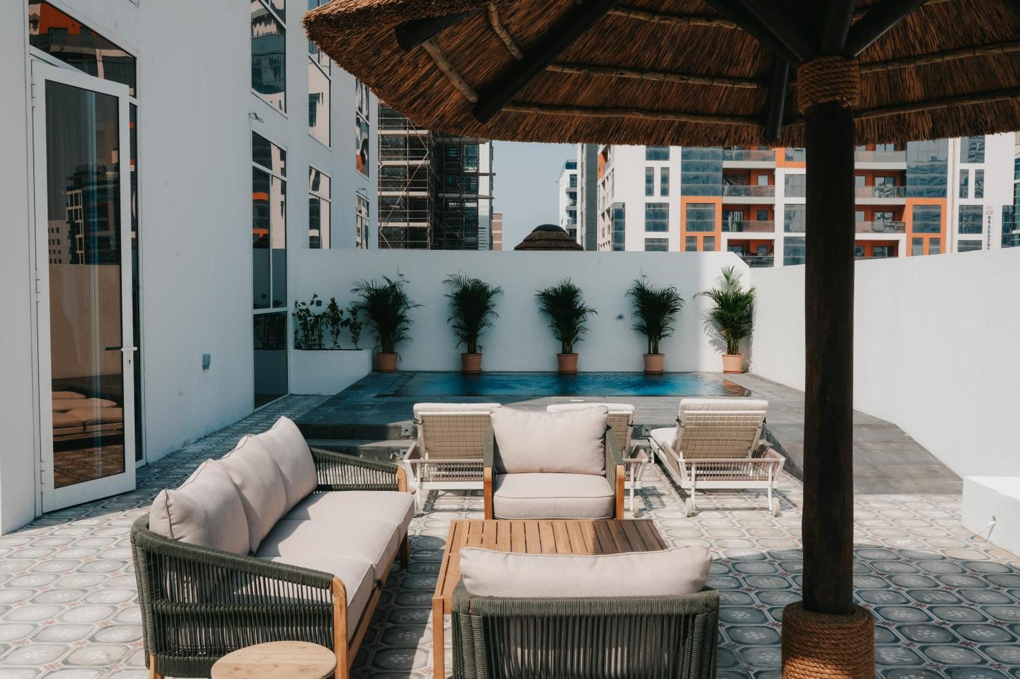 Shada Hotel Jumeirah Garden Dubaj Kültér fotó